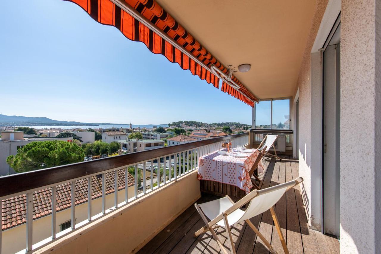 Le Cadet - Vue Panoramique Ville Et Baie De Sanary Sur Mer, Parking & Terrasse - 2 A 4 Pers Exterior photo